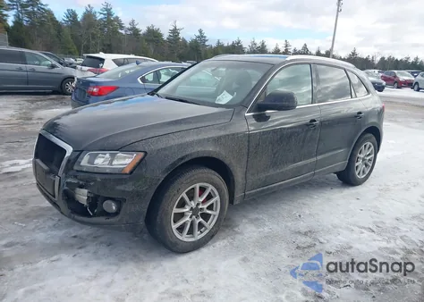 2011 Audi Q5 2.0T Premium from USA, damaged, VIN WA1CFAFP0BA006779